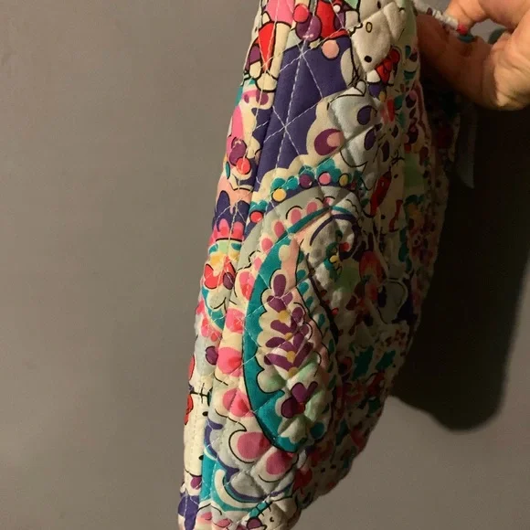 Vera Bradley Hello Kitty Paisley Triple Zip Hipster - Picture 7 of 7
